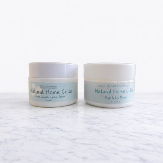 **Sensitive Skin Bundle** Living Growth Factor Cream +  Eye/Lip Cream
