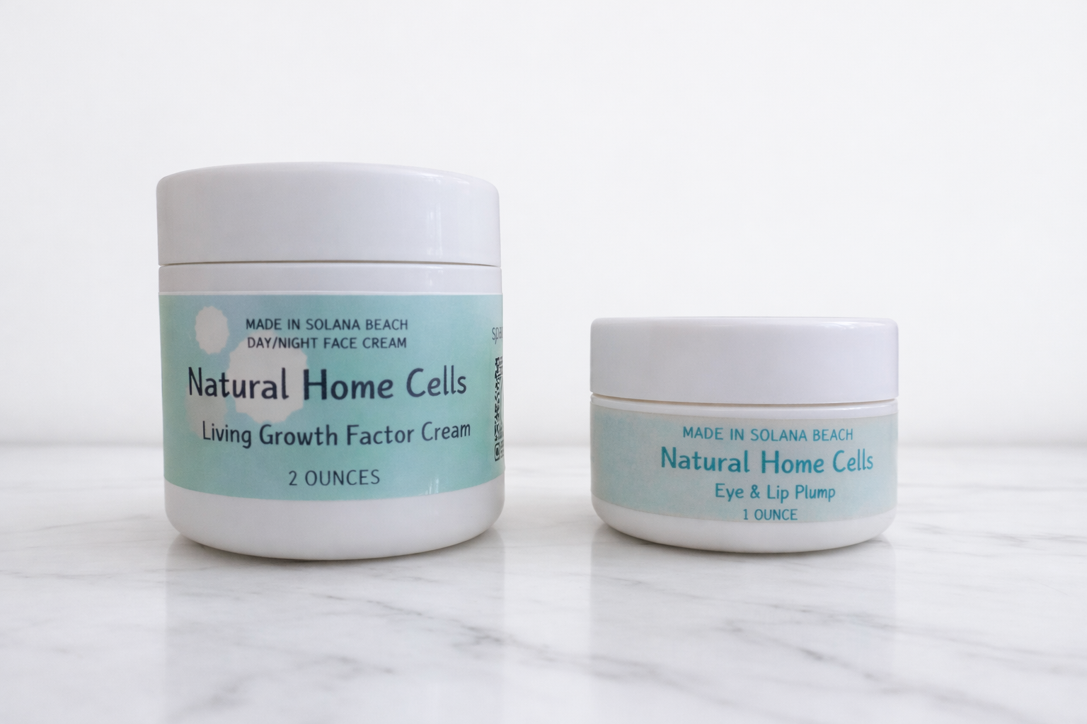 **Sensitive Skin Bundle** Living Growth Factor Cream +  Eye/Lip Cream