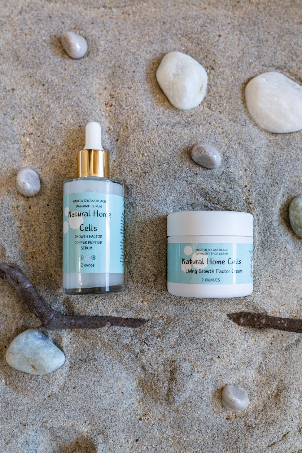 **Start Simple Bundle** Living Growth Factor Serum + Cream